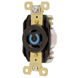 Locking Devices, Twist-Lock®, Industrial, Male Plug, 20A 3-Phase