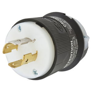 Boîte de 10 Hubbell HBL2510 Twist-lock Récipient 20 A 3P 120/208 Volts courant alternatif 4 Pôle 5 Wire 