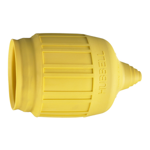 Locking Devices, Twist-Lock®, Accessories, Weatherproof Device Boot for 20A and 30A 3 Wire Plugs and Connectors, Yellow