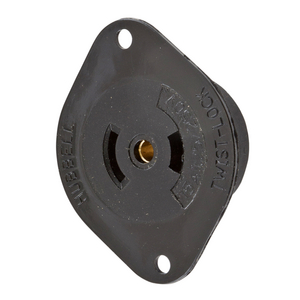 Details about   Hubbell METAL Armored Pull & Turn PLUG CAP Non-NEMA Locking 15A 125V 7554H NEW 