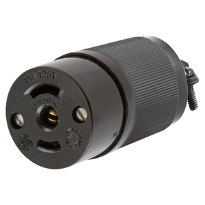 Hubbell HBL7594 Locking Plug Midget 15 Amp 125v for sale online 