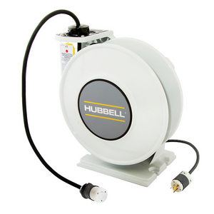 IND REEL, W/HBL4729C, 45' SJO, 12/3, WH