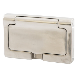 1 Gang, Stainless Steel GFCI Cover, 3R