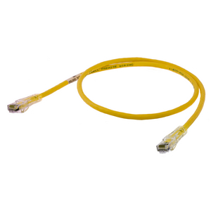 Copper Products, Patch Cord, NEXTSPEED, Cat6, Secure Boot, 20' Length, Yellow