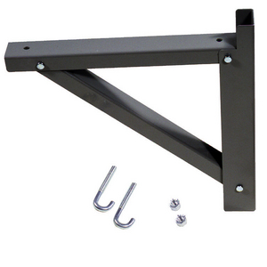 NEXTFRAME Ladder Rack, Triangle Wall Support, 12", Black