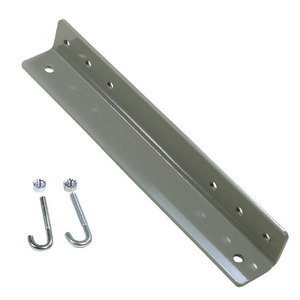 Cable Management, Wall Support Bracket, Angled, 6" to 12", Gray