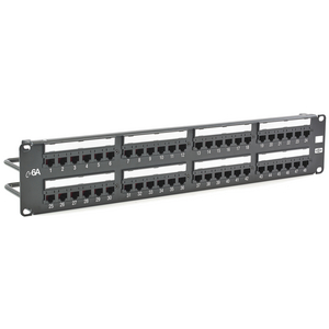 Patch Panel, Cat6A, 48-Port, UniversalWiring