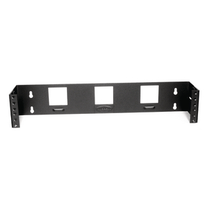 Cable Management Hardware, Wall Mount Bracket, Bottom Hinged, 3.5" H x 4" D