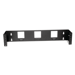Cable Management Hardware, Wall Mount Bracket, Bottom Hinged, 3.5" H x 8" D