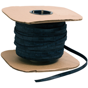 Cable Management, Velcro Fasteners, .63" X 75' Roll, Black