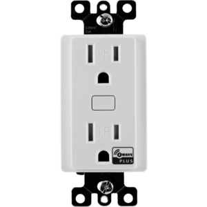 iDevices ZWave Enabled RF Single Controlled TR Receptacle, ½ HP, 15A, 120VAC, White