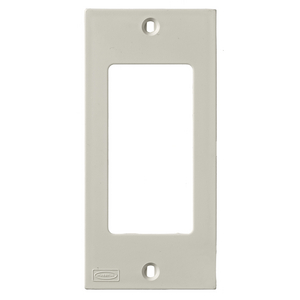 Device Plates and Accessories, Faceplate, KP Series 1-Gang, Styleline Opening, Office White