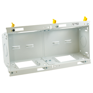 Enclosures, FPTV, 4-Gang, Metallic, White