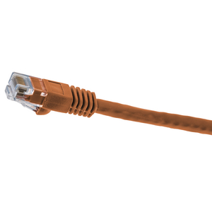 Copper Solutions, Patch Cord, NETSELECT, CAT6, Slim Style, Orange, 10' Length