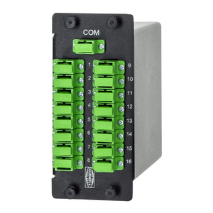 Fiber Optic Splittler 1:16 LGX 2x Format, SC/APC with Green ports, 0.3 dB loss