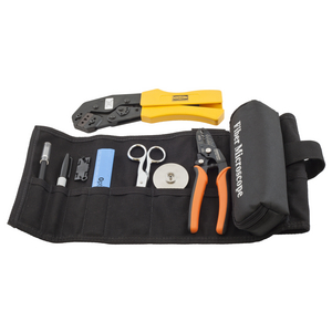 Fiber Accessory, Connector Installation Tool Pouch, Crimp and Anaerobic Connectors