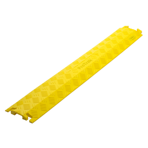 Wire and Cable Protection, ProTRAK, DropOver Version, 1.5" Wide Single Channel, 3' Length, Yellow