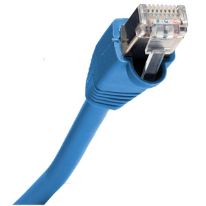 Copper Products, Patch Cord, Cat5E, PS5E, Shielded, Blue, 1' Length