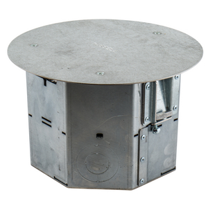 4-Gang RAFB Series, 6.47" Deep Round Box with Installation Cover
