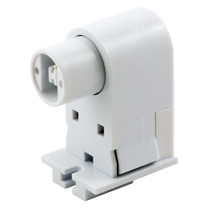 Fluorescent Lamp Holders, High Output, Slide On, Fixed Side