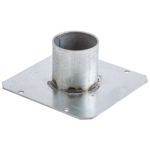 Recessed 10" Series, Bottom Feed Plate, Center, 1-1/2" EMT