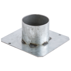Recessed 10" Series, Bottom Feed Plate, Center, 2" EMT