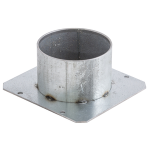 Recessed 10" Series, Bottom Feed Plate, Center, 2-1/2" EMT