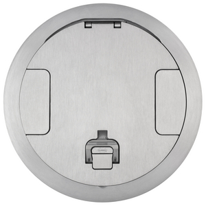 Recessed 10" Series, Recessed Cover Assembly, Brushed Aluminum
