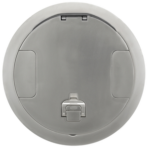 Recessed 10" Series, Recessed Cover Assembly, Satin Nickel Plated