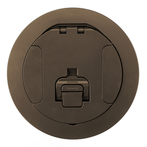 Recessed 6" Series, Cover Assembly, Bronze Plated Finish