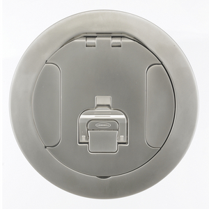Recessed 6" Series, Cover Assembly, Satin Nickel Plated Finish