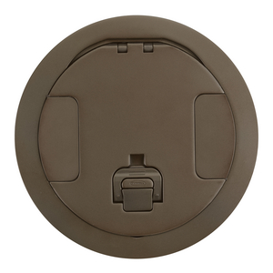 Recessed 8" Series, Cover Assembly, Bronze Plated Finish