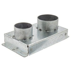 Recessed 8" Series, Replacement Fitting Box, (1) 1- 1/2" EMT and (1) 2" EMT