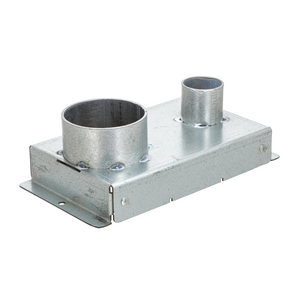 Recessed 8" Series, Replacement Fitting Box, (1) 2" EMT and (1) 1" EMT