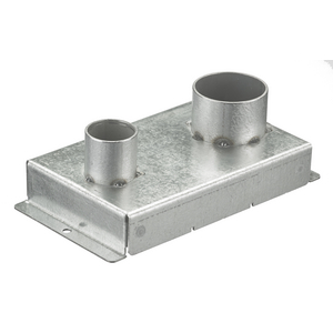 Recessed 8" Series, Replacement Fitting Box, (1) 3/4" EMT and (1) 1-1/4" EMT