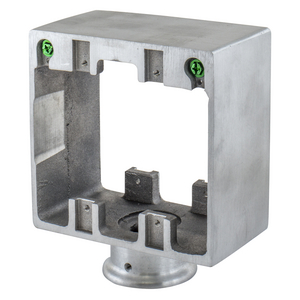 Floor and Wall Boxes, Large Capacity Series Pedestals, 4-Gang, With 3/4" NPT Hub
