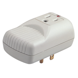 Surge Protective Devices, Plug-In, 1) Receptacle, 15A 125V, 750 Joules, Ivory