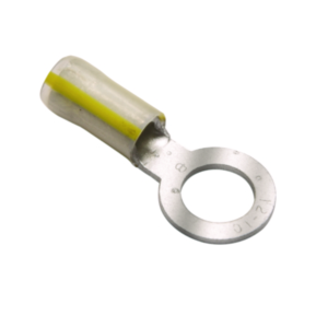 Radiation Resistant Insulated Ring Terminal For 12 - 10 AWG