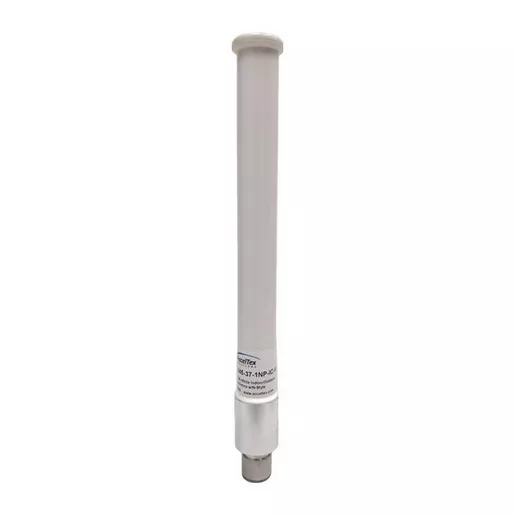 Image of ATS-01038 2.4/5 GHz 3/7 dBi White Indoor/Outdoor Omni Antenna w/N-Style