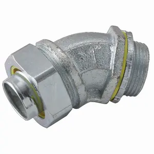 Image of 3444 1 in. 45 Degree Liquidtight Connector, Uninsulated