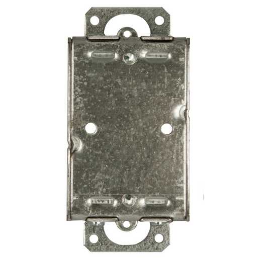 3 in. x 2 in. Switch Box, 11/2 in. Deep, NMSC Clamps, Plaster Ears