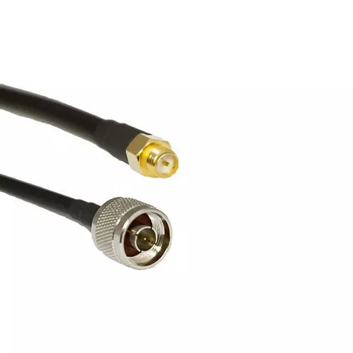 Image of ATS-00379 195 Series N-Style Plug to RPSMA Jack 5' Cable Assembly