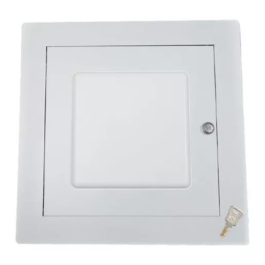 Image of ATS-00847 15x15x3 In Ceiling Hard Cap Covered Lock Box Enclosure