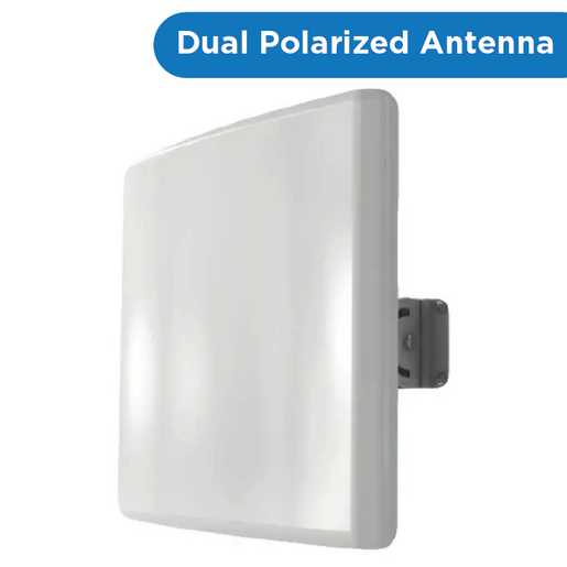 2.4/5 GHz 13 dBi 4 Element High Density Patch Antenna with N-Style 