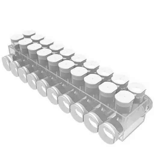 Image of BIBD75010HD BIBD75010HD, Double Sided Heavy Duty Clear Insulated Ten Conductor Mult-Tap Connector