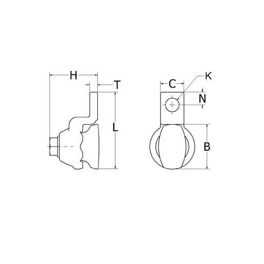 EA282N, Heavy Duty Rotational Two Hole Mounting Copper Lug Connector, 1 ...