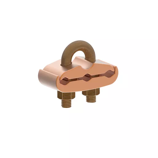 Image of GK6426 GK6426, Copper Alloy Grounding Clamp, 3 Cables to Rod or Pipe