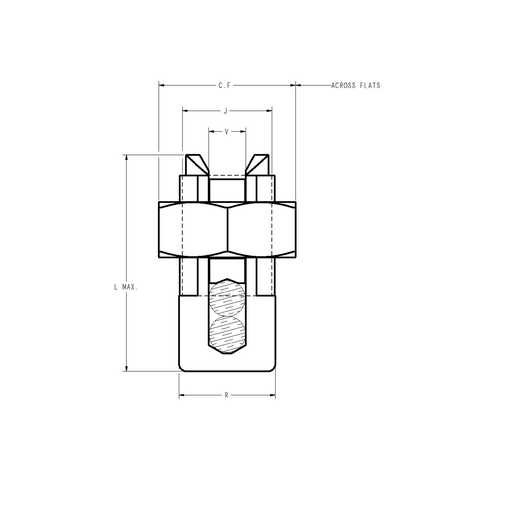KS26, Split Bolt Connector, Run/Tap 2 AWG2/0 AWG Str KS26 Burndy