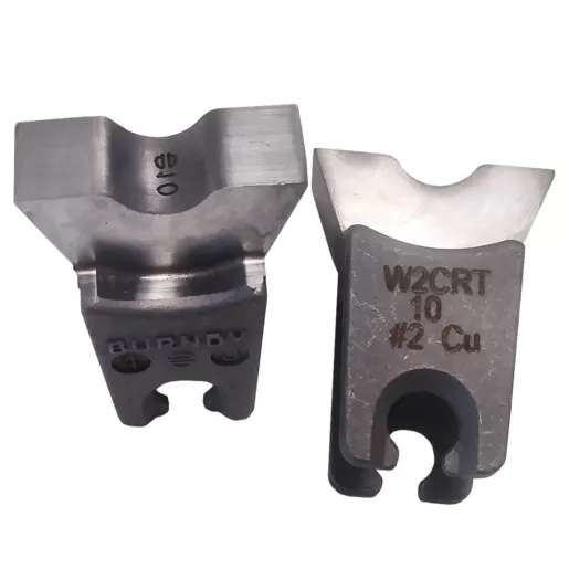 Image of W2CRT Stainless Steel W Die, Brown, Index 10