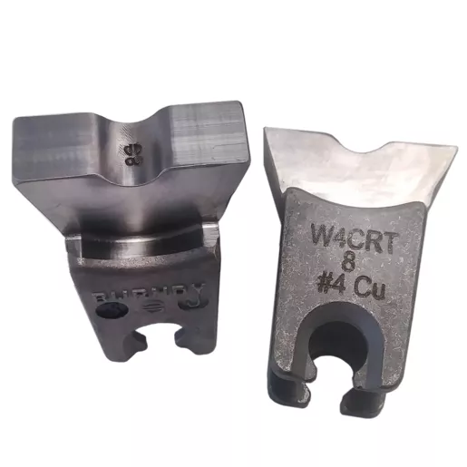 Image of W4CRT Stainless Steel W Die, Gray, Index 8